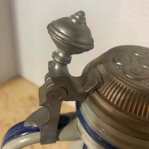 Vintage Gerz Beer Stein with Lid - Picture 7 of 10